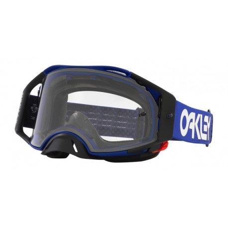 Masque OAKLEY Airbrake MX - Moto Blue B1B écran clair