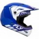 Casque FLY RACING Kinetic Menace - bleu/blanc