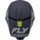 Casque FLY RACING Kinetic Menace - gris mat/jaune fluo