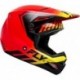 Casque FLY RACING Kinetic Menace - rouge/noir/jaune