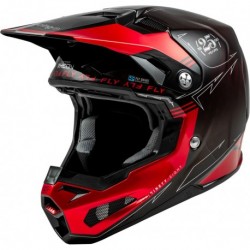 Casque FLY RACING Formula Smart Carbon Legacy - rouge carbone/noir