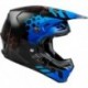 Casque FLY RACING Formula CC Tektonic - noir/bleu/rouge