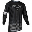 Maillot vélo FLY RACING Rayce - noir - L