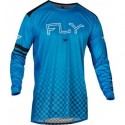 Maillot vélo FLY RACING Rayce - bleu - L