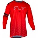 Maillot vélo FLY RACING Rayce - rouge - M