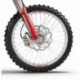 Roue avant HAAN WHEELS 17x3,50x36T argent