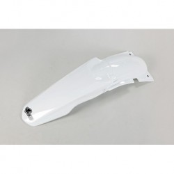 Garde-boue arrière blanc & support de plaque UFO Suzuki RM125/250