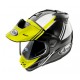 Casque ARAI TOUR-X5 Cosmic - jaune fluo