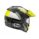 Casque ARAI TOUR-X5 Cosmic - jaune fluo