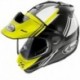 Casque ARAI TOUR-X5 Cosmic - jaune fluo - Taille XS