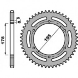 Couronne PBR acier standard 295 - 520