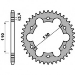 Couronne PBR acier standard 4401 - 530