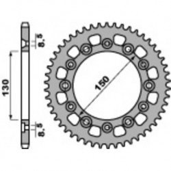 Couronne PBR acier standard 4308 - 520