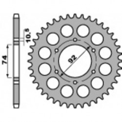 Couronne PBR acier standard 852 - 530