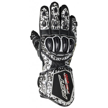 Gants RST TracTech Evo 4 - noir/noir/blanc