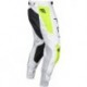 Pantalon FLY RACING Evolution DST - blanc/jaune fluo