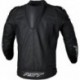 Veste cuir RST TracTech Evo 5 CE homme - noir/noir/noir