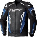 Veste cuir RST TracTech Evo 5 CE homme - bleu/noir/blanc - S