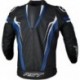 Veste cuir RST TracTech Evo 5 CE homme - bleu/noir/blanc