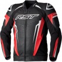 Veste cuir RST TracTech Evo 5 CE homme - rouge/noir/blanc - S