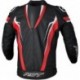 Veste cuir RST TracTech Evo 5 CE homme - rouge/noir/blanc