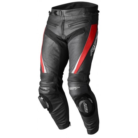 Pantalon cuir RST TracTech Evo 5 CE - rouge/noir/blanc