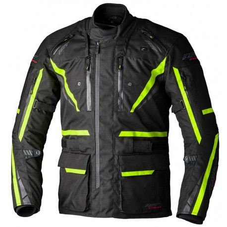 Veste textile RST Pro Series Paragon 7 femme - noir/jaune fluo