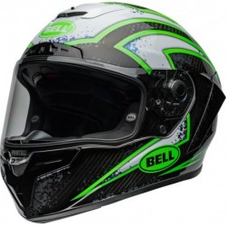 Casque BELL Race Star DLX Flex - Xenon Gloss Black/Kryptonite