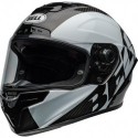 Casque BELL Race Star DLX Flex - Offset Gloss Black/White Taille S