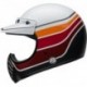 Casque BELL Moto-3 - RSD Saddleback Satin/Gloss White/Black