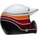 Casque BELL Moto-3 - RSD Saddleback Satin/Gloss White/Black