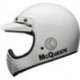 Casque BELL Moto-3 - Steve McQueen Gloss White/Black