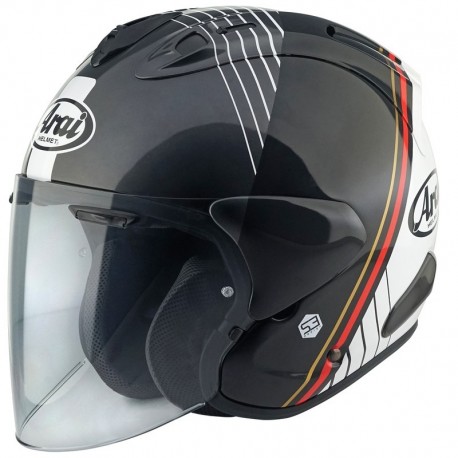 Casque ARAI SZ-R VAS EVO Temu blanc