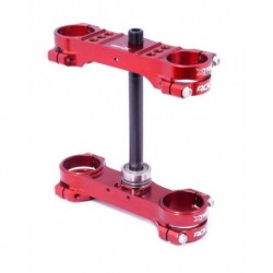 Té de fourche XTRIG Rocs Offset 14mm PHDS rouge Husqvarna TC85