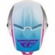 Casque FLY RACING Kinetic Drift - rose/blanc/bleu