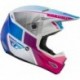 Casque FLY RACING Kinetic Drift - rose/blanc/bleu