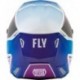 Casque FLY RACING Kinetic Drift - rose/blanc/bleu