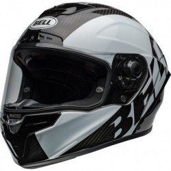 Casque BELL Race Star DLX Flex - Offset Gloss Black/White