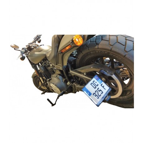 Support de plaque latéral Harley-Davidson FXFB FAT BOB 107