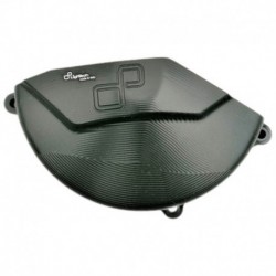 Couvre-carter gauche (alternateur) R&G RACING noir Aprilia Tuono/RS660