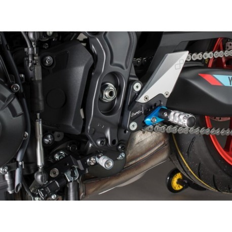 Commandes reculées réglable/fixe LIGHTECH sélection standard - Yamaha MT-09