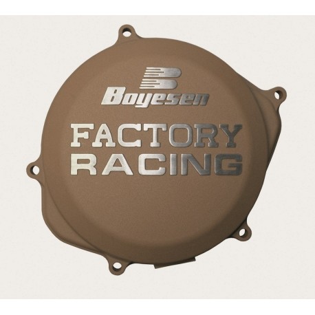 Couvercle de carter d'embrayage BOYESEN Factory Racing magnésium Honda CRF250R