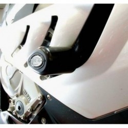 Tampon de protection gauche R&G RACING Aero noir BMW S1000RR