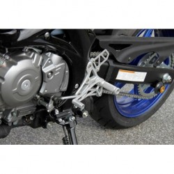 Commandes reculées LSL noir Suzuki SFV650 Gladius