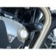 Tampons de protection R&G RACING Aero noir Triumph Bonneville Bobber