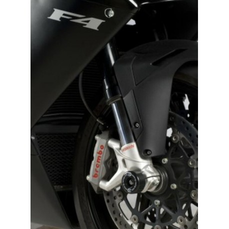 Protection de fourche R&G RACING noir MV Agusta F4 1000R/RR