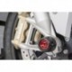 Protections fourche et bras oscillant (axe de roue) GILLES GTA rouge BMW