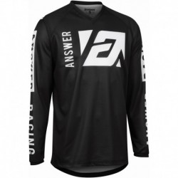 Maillot ANSWER A22 Syncron Merge - noir/blanc