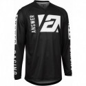 Maillot ANSWER A22 Syncron Merge - noir/blanc