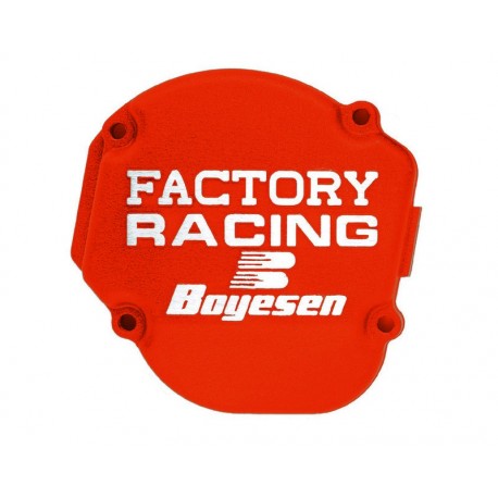 Couvercle de carter d'allumage BOYESEN Factory Racing orange